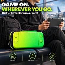 DATA FROG 收納包，相容於 Switch 2，硬殼 EVA 旅行袋與收納包，相容於 Switch 2 主機 - 查看 7