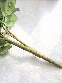 1pc 10 Stems Artificial Silk Rose Bouquet, Suitable For Home, Office, Party Decor And Wedding Decoration - White - View 5