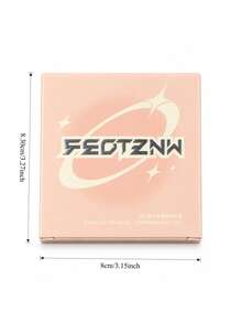 FEOTZNW Palet Makeup Wajah 7 Warna, Perona Pipi, Highlighter, dan Eyeshadow 3-in-1, Tekstur Ganda Glitter Matte, Pembentuk Kontur Pipi dan Mata All-in-One, Hadiah Natal/Hari Valentine, Makeup Esensial untuk Wanita - 01# Warna Alami - View 8