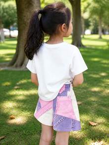 Tween Girls T-Shirt Co-Ords - Black - View 3