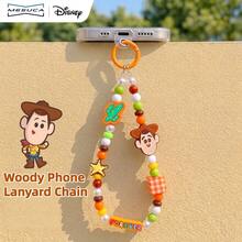 Mesuca Officially Licensed Disney Toy Story Beaded Phone Lanyard, 4 Styles Available, Cute Cartoon Character Wrist Strap, Colorful Bead Chain Bag Charm Pendant, Decor Accessory For Phone Case Backpack Handbag - View 10