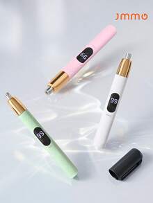 JMMO Rechargeable Blackhead Remover Pen, Portable Electric Facial Pore Cleaner With LED Digital Display, USB Skin Cleansing Tool For Women Home Beauty Skincare - multicolor - View 1