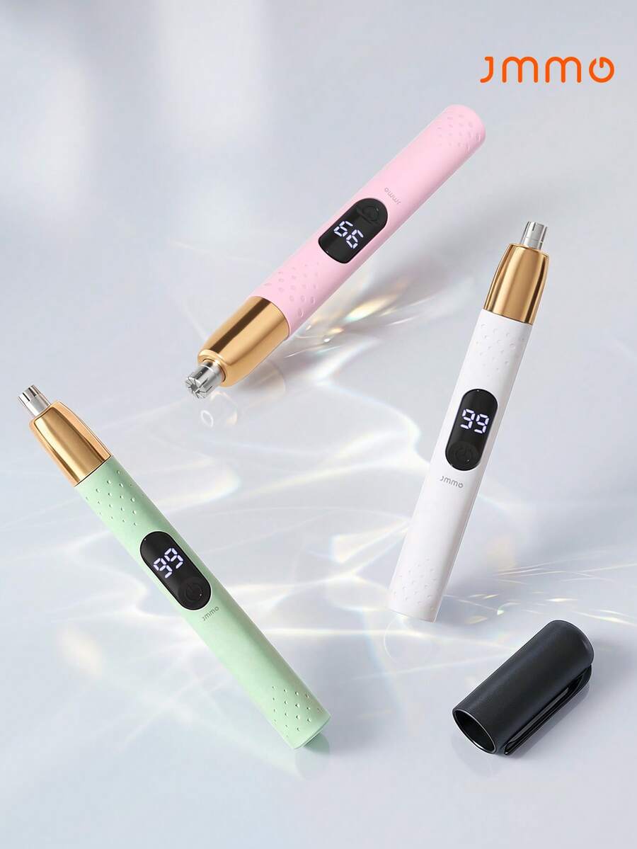 JMMO Rechargeable Blackhead Remover Pen, Portable Electric Facial Pore Cleaner With LED Digital Display, USB Skin Cleansing Tool For Women Home Beauty Skincare - multicolor - View 1