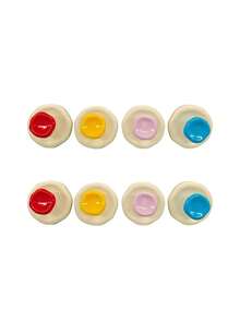 1 Set 4Pcs/8pcs Multi‑Color Dopamine Wall Hooks, Cute Wall Hooks For Children Room Organization,Baby Stuff,Room Essentials,Baby Girl Stuff - Multicolor - View 9