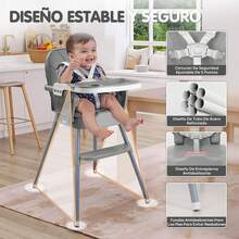 Baby Highchairs & Booster Seats - Grey - View 4