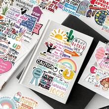 50pcs Sarcastic Voice Stickers, Suitable For Decorating Planner, Diary, Scrapbook, Planner, Luggage, Guitar, Skateboard, Manual, Notebook, Tablet, Water Bottle, Phone - Sarcastic Voice - View 9
