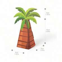 10pcs Saudi National Day Palm Tree Shaped Candy Gift Boxes, Saudi Arabia Theme Gift Packaging Boxes, Coconut Tree Pattern Paper Dessert Boxes, Suitable For Saudi National Day, Birthday, Welcome Party Favors, Ramadan Eid Gift Packaging Boxes, Middle Eastern Style Party Gift Boxes, With Ribbon, Festival Hospitality Favor Storage Gift Boxes, Arab Pattern Gift Boxes, Ramadan Party Packaging, Ramadan Favors, Candy Date Packaging Boxes, Festive Gift Boxes - Date Palm Tree Style - View 14