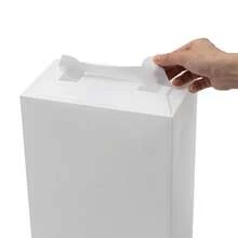 White PP ABS Foldable Shoe Storage Boxes 20 Pack Transparent Lid Stackable Organizer For Shoes Sundries Bedroom Porch - White - View 9