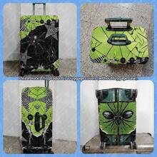 1PC / Flat Print Design / Luggage Cover (Only Luggage Cover, Not Including Luggage) / Suitable For 20 To 28 Inch Luggage / Made Of Thickened Fabric / Essential Accessory For Your Travel And Checked Luggage. - Multicolor - View 11