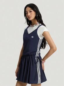 Adidas Originals Women's RESORT S Sleeveless Dress KX0725 - Navy Blue - View 1