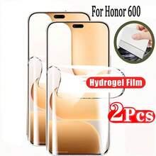 2pcs Hydrogel Screen Protector Film For Honor 600/ 600 LITE /600 Pro /600 E Soft Screen Film Non-Glass Protector Film High Definition Transparent Phone Screen Protector TPU Soft Film Full Coverage - Clear - View 12