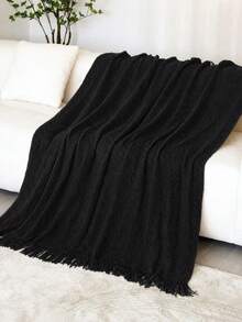 Three-bend Towel Black