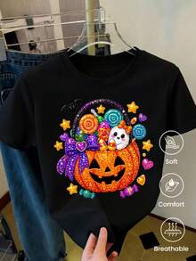 Women T-Shirts - Black - View 2