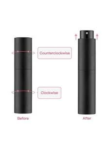 1pc Brutelle Coffee Bean Mist Spray Bottle, 10ml Portable Travel Perfume Sprayer, Suitable For Home, Office, Travel, Dorm - 1 Piece Black - View 8