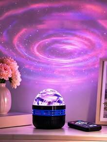 Lampu Proyeksi Gelombang Aurora Langit Berbintang RGB Multi-Warna | Lampu Proyeksi Bola Kristal Ajaib, Bertenaga USB, Lampu Dekorasi Suasana Meja, Cocok Untuk Rumah, Home Theater | Pesta dan Semua Acara, Hadiah Natal, Hadiah Halloween, Hadiah Hari Valentine, Hadiah Ulang Tahun, Hadiah Musim Kelulusan Sekolah | Hadiah Liburan - MultiWarna - View 5