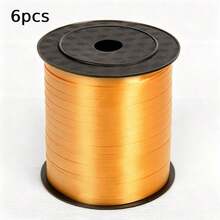1/3/6 Rolls Balloon Ribbon, Balloon Tie, Rainbow Color Balloon Ribbon, Curling Ribbon Roll, Holiday Balloon Tie Packaging Ribbon, Balloon String, Suitable For Party Decoration, Wedding, Birthday, Holiday Supplies, New Year, Graduation Supplies - Multicolor - View 24
