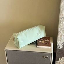 1pc Fashion Pencil Case, Ins Style Japanese High-End School Bag, Excellent Appearance, Portable Design, Compact But Large Capacity School Stationery Storage Bag, Back To School Gift, Back To School Season - Single Piece - View 14