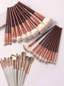 33/23/20pcs Makeup Brush Set - High-Quality Synthetic Fiber Eyeshadow Blending Brushes And Makeup Tools - Multicolor - View 10