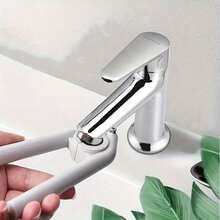 Multi-Purpose Faucet And Sink Installation Tool Hook, Equipped With Plastic Filter Cleaning Wrench, Round Handle Design, Easy To Install And Remove - Industrial Use Tool, Enhanced Version, Latest Edition - Multicolor - View 6