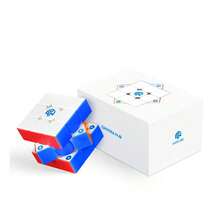 1 buah GAN356M Lite 56mm 3x3 Magnetic Speed Cube, Cocok untuk Anak Laki-laki, Perempuan, Pemula, dan Dewasa, Cocok untuk Kompetisi Edukasi, Hadiah Liburan dan Ulang Tahun GAN356 - MultiWarna - View 3
