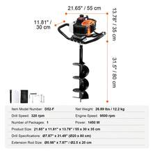 Earth Augers - Orange + Black - View 11