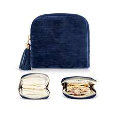 Mini Travel Jewelry Organizer Case With Tassel, Zipper Jewelry Storage Pouch For Earrings, Rings, Necklaces & Bracelets, Portable Gift For Women - Multicolor - View 14