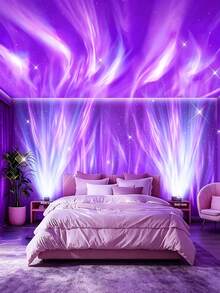 Lampu Proyeksi Gelombang Aurora Langit Berbintang RGB Multi-Warna | Lampu Proyeksi Bola Kristal Ajaib, Bertenaga USB, Lampu Dekorasi Suasana Meja, Cocok Untuk Rumah, Home Theater | Pesta dan Semua Acara, Hadiah Natal, Hadiah Halloween, Hadiah Hari Valentine, Hadiah Ulang Tahun, Hadiah Musim Kelulusan Sekolah | Hadiah Liburan - MultiWarna - View 2