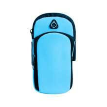 4pcs Sports Phone Armband Wrist And Upper Arm Dual-Use Phone Bag For Running And Hiking - Multicolor - View 7
