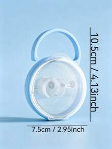 Portable Handheld Pacifier Storage Box, Dust-Proof Protection For Baby Pacifiers, Convenient To Carry - Multicolor - View 5