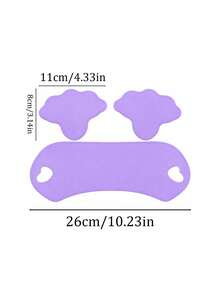10/5/3/1 Set Purple Apple Cheek Ear-Hook Face Band Set, Cheek Fit Band, Sleep Wear Face Mask, Sleep Face Band Breathable Comfortable Design, Lightweight Portable Face Band, Face Support Band Suitable For Daily Facial Use, Daily Skincare Pairing Use, - Multicolor - View 6