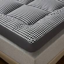 Soft Breathable Thin Mattress Pad, Foldable Floor Sleeping Pad, All-Season Tatami Mat, Suitable For Bedroom, Dorm, Guest Room And Hotel, Multiple Sizes Available - Black - View 12