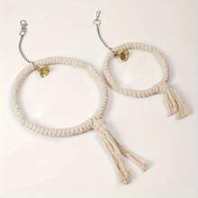 Bird Hanging Ring, Parrot Swing Toy, Hanging Ring With Bell, Durable And Sturdy, Bird Cage Accessory, - A - View 12