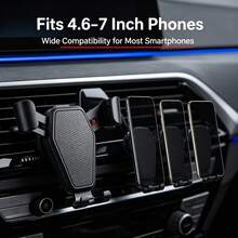 Car Phone Holder Air Vent Phone Mount Universal Car Phone Holder Phone Stand - Multicolor - View 8