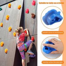 10 Climbing Stones Bolt On Climbing Frame Wall Holds Rocks Grips With Screw - VJO0054-2 - View 11