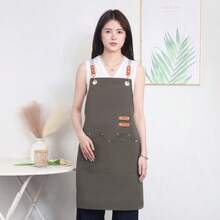 1pc Personalized Valentine's Day Apron, Kitchen Apron, Durable Couple Work/Cooking Apron, Adjustable Neck Strap With 1 Towel Pocket, Suitable For Mother's Day/Father's Day Gift, Unisex, Anniversary Gift, Monogrammed Baking Gear - Multicolor - View 20