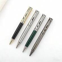 Luxury Metal Ballpoint Pen Elegant Business Signature Pen High Grade Smooth Writing Retractable Ball Pen Office School Gift Stationery - 3022 - View 1