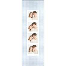 Couple Photo Strip Frame, Customized Photo Booth Frame, Striped Fabric Frame, Couple Anniversary Gift, Wedding Keepsake, Home Decor - Multicolor - View 16