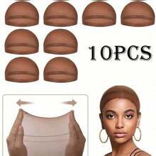 Penutup Wig, Elastisitas Tinggi, Jaring Rambut Wanita, Jaring Elastis, Penutup Wig Jaring Rambut Tertutup, Penutup Wig Elastis, Penutup Wig Unisex, Cocok Untuk Pesta, Cosplay, Alat Wig, Aksesori Rambut, Alat Penataan Rambut - MultiWarna - View 20