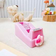 Hasbro 1pc Sanrio Hello Kitty Candy Color Tape Dispenser Cute Cartoon Tape Cutter Tape Holder ABS Material For Daily Use - One Size - View 8