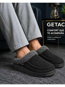 GETAC Men Slippers - Black - View 3
