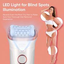1pc Women's Electric Shaver, Home Use Washable Roller Epilator, USB Rechargeable Intimate Hair Trimmer, Razor - View 10