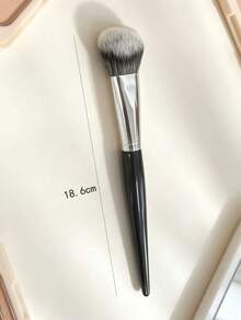 Angled Blush Brush, Soft Dense Synthetic Bristles, For Natural Blush And Contour Makeup, Portable Professional Facial Makeup Tool - Multicolor - View 7
