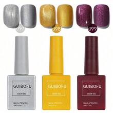 3pcs 15ml Gel Nail Polish Set, Matching Color Bottles, Glossy 3 Color Gel For Women, DIY Nail Art & Home Manicure, Spring Summer Fall Winter Nails, All-Season Nail Color Collection For Daily Use, At-Home Manicure And Nail Styling - Multicolor - View 46