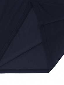 Men's Spring/Autumn New Casual Minimalist Henley Collar Long Sleeve Top, Suitable For Daily Commute And Vacation Wear - Navy Blue - View 7