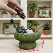 1件水晶香氛擴香石（不含精油），優雅水晶裝飾品，適用臥室客廳居家裝飾，高級桌面擺飾，送給媽媽和女友的完美生日節日禮物 - B - 查看 5