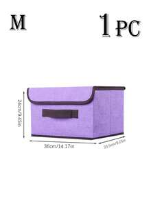 1/2pcs Foldable Storage Box, Portable Large Capacity Clothes Organizer - Ideal Choice For Space-Saving And Clothing Organization, Autumn Decor, Holiday Decor, Room Decor, Home Decor, Bedroom Decor - Multicolor - View 23