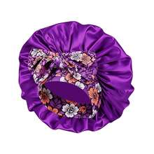 Women's Sleep Cap, Tie-Up Anti-Stain Nightcap, Multiple Colors, Suitable For Summer Beach Vacation Travel - Color - View 25