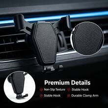 Car Phone Holder Air Vent Phone Mount Universal Car Phone Holder Phone Stand - Multicolor - View 5