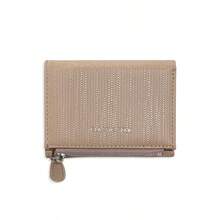 Minimalist Solid Color Embossed Classic Star Bifold Wallet, Multiple Card Slots Zipper Coin Pocket, Halloween Christmas Gift - Multicolor - View 17