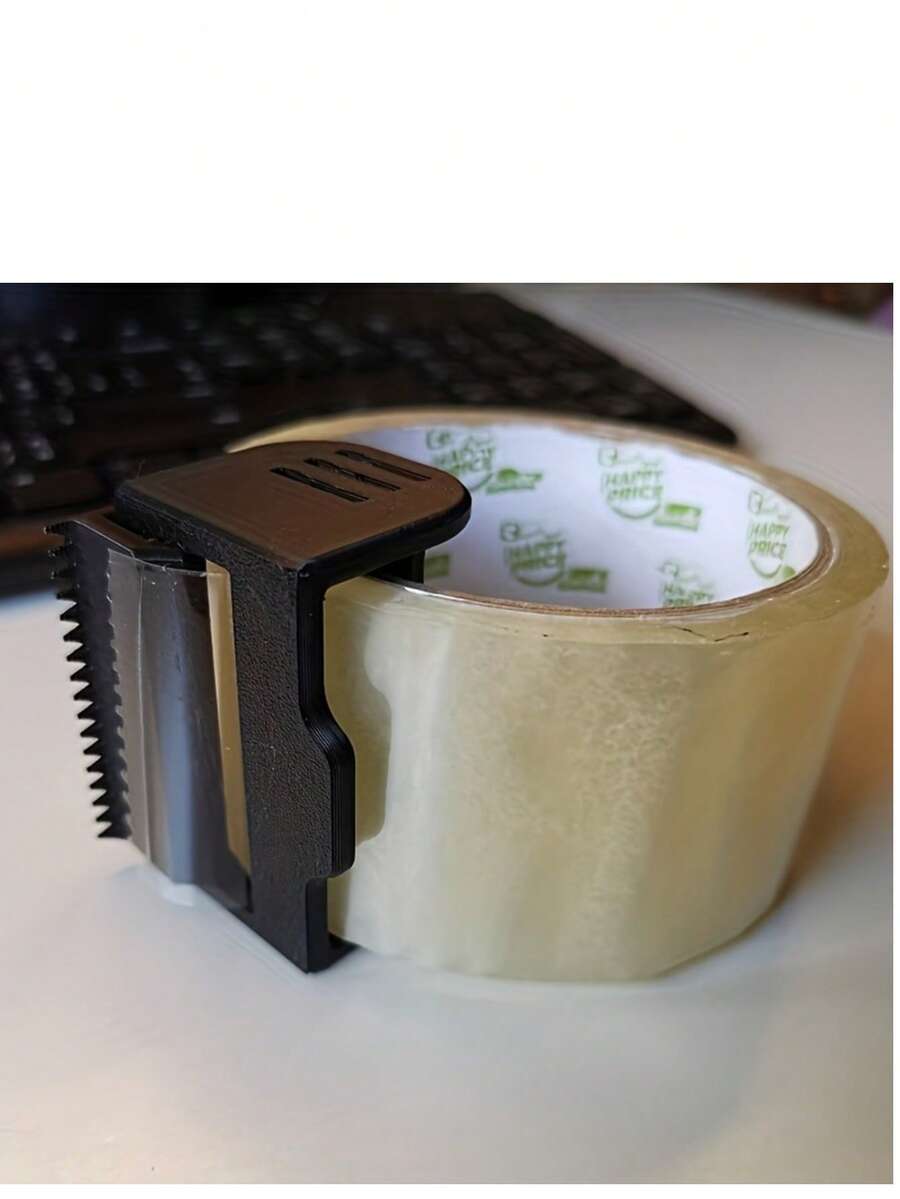 1pc Handheld Tape Cutter Dispenser, Suitable For Tape Rolls Up To 50mm Wide, A Fast Cutting And Sealing Tool For Packaging, Warehouse Office And Home Use, Tape Not Included